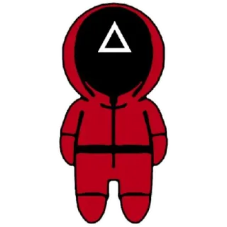 Squid game fanArt @Anak_kucing_stiker whatsapp stickers