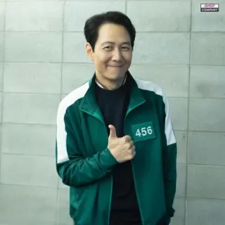 🌟 21e61ac6 Squid Game 456 Squid Game, 456, Lee Jung-jae, Serial TV, Koreański dramat telegram sticker