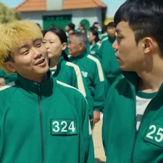 🌟 9f2f1b76 Squid Game squid game, netflix, koreańskie drama, serial telegram sticker