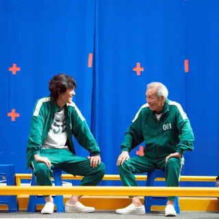 🌟 e2f43744 Squid Game Squid Game, KDrama, Postacie, Netflix, Rozrywka, Serial TV telegram sticker