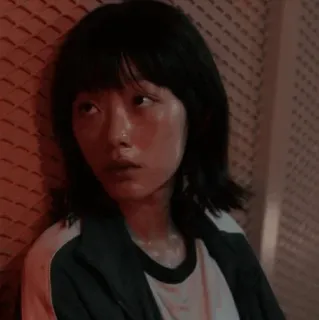 😐 3dcc74b9 Kang Sae-byeok Squid Game Squid Game, Kang Sae-byeok, Netflix, Phim Hàn Quốc, Người chơi 067 telegram sticker