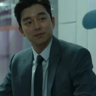 😐 a92bf372 đàn ông, áo vest, cà vạt, diễn viên, Hàn Quốc telegram sticker