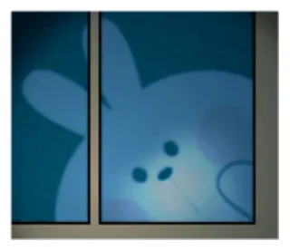 😶 6e9a4240 królik, słodki, zwierzę, kreskówka, uroczy telegram sticker