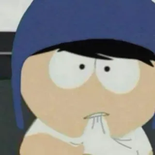 😉 37aac65b Craig Tucker South Park Мультфильм, Анимация, Телевидение, Комедия, Взрослая анимация, ТВ-шоу telegram sticker