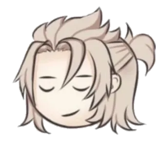 😌 2e37d7b4 Albedo Genshin Impact Albedo, Genshin Impact, Anime, Videogioco, Personaggio, Sorriso whatsapp sticker