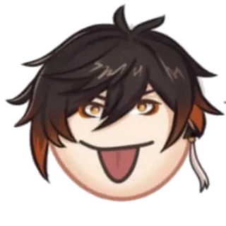 😛 6b612ae0 Zhongli Genshin Impact Genshin Impact, Zhongli, Anime, Gioco, Emoji, Linguaccia, Personaggio whatsapp sticker