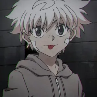 💞 0f6b0742 Killua Zoldyck Hunter x Hunter Anime, Chico, Killua, Killua Zoldyck, Hunter x Hunter, Pegatina telegram sticker