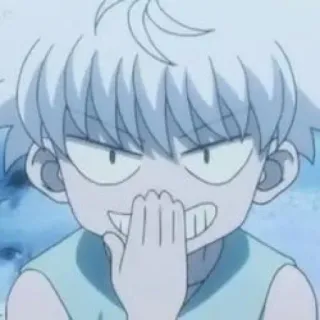 💞 84d4b24b Killua Zoldyck Hunter x Hunter Anime, Killua, Zoldyck, Hunter x Hunter telegram sticker