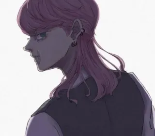 🦉 7795f596 Anime, Mangá, Cabelo rosa, Personagem, Ilustração telegram sticker