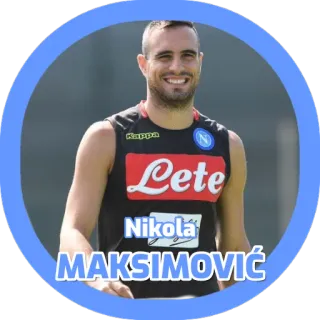 🇷🇸 1b315d1d Nikola Maksimović サッカー, アメフト, アスリート, 選手 telegram sticker