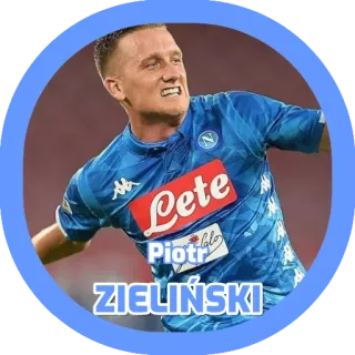 🇵🇱 226299c8 Piotr Zielinski Piotr ZIELINSKI サッカー, 選手, フットボール, ナポリ, アスリート telegram sticker