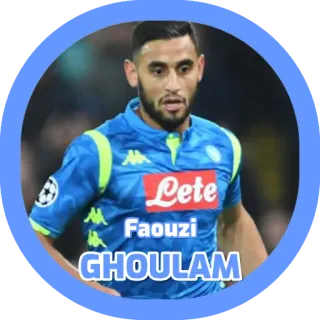 🇩🇿 5f4a4d48 Faozi Ghoulam Faozi GHOULAM サッカー, 選手, サッカー, アスリート, スポーツ telegram sticker