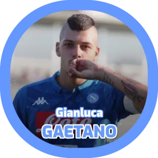 🇮🇹 71a97bd2 Gianluca Gaetano Gianluca GAETANO サッカー, フットボール, スポーツ, 選手, アスリート telegram sticker