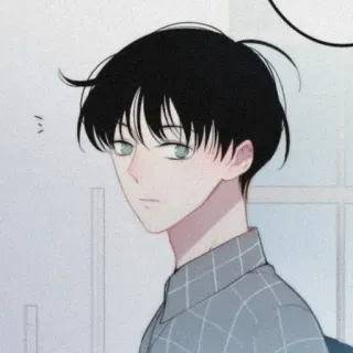 🍶 33a87a11 Anime, Dessin animé, Garçon, Beau, Mignon, Illustration telegram sticker