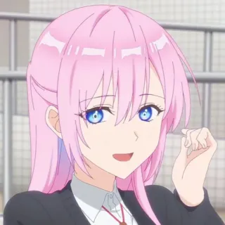 🎀 48268e44 Animé, Manga, Cheveux roses, Dessin animé, Personnage telegram sticker