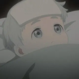 🥯 4f85a6d2 anime, character, bed, sick, hospital, resting whatsapp sticker