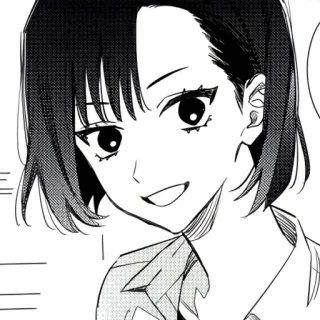 🧸 8bba44b0 Anime, Manga, Kobieta, Dziewczyna, Portret, Styl japoński, Kreskówka telegram sticker