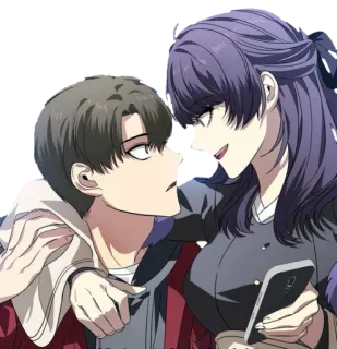 🤗 632cdb9d Anime, Paar, Cartoon, Figuren telegram sticker