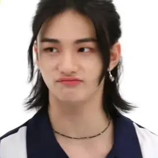 😐 423e923f Hyunjin kpop, idol, stray kids, hyunjin, singer whatsapp sticker