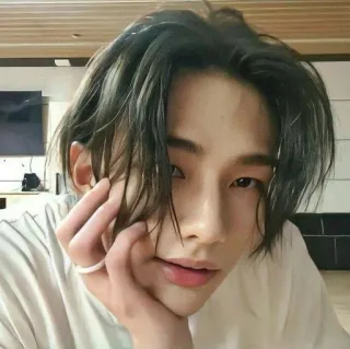 👑 c3029b28 portrait, man, person, face, kpop whatsapp sticker