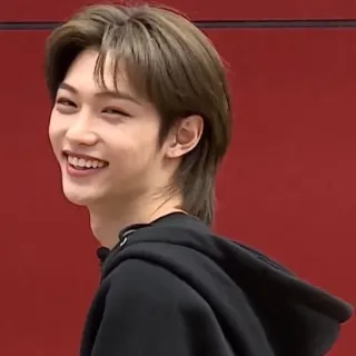 🎸 31ac0e0c Felix kpop, stray kids, айдол, феликс, портрет, улыбка telegram sticker