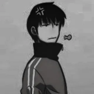 ⚓️ c632bf6d Anime, Marah, Karakter, Kartun, Ekspresi, Frustrasi telegram sticker