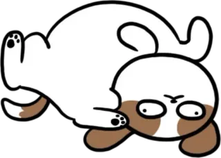 💬 7b1de0db gato, animal, fofo, desenho animado, adesivo, engraçado whatsapp sticker