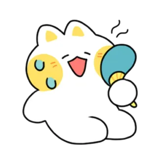 💬 10721d60 gatto, carino, kawaii, fan, anime, adesivo telegram sticker