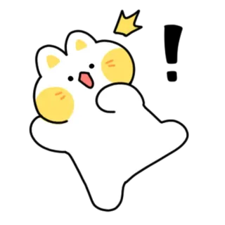 💬 92046f50 gatto, carino, cartone animato, adesivo, animale telegram sticker