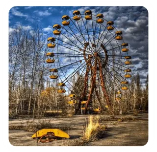 🎡 800c6bce grande roue, abandonné, décomposition, parc, Pripiat, Ukraine, Tchernobyl, catastrophe whatsapp sticker