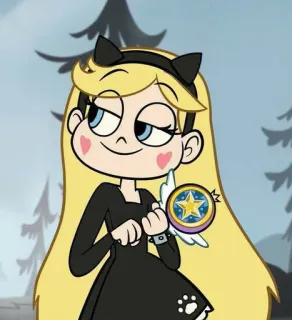 Звёздочка и Марко❤️ by @disneyy_1 telegram stickers