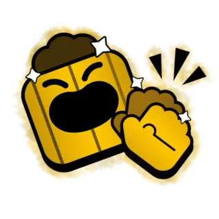 👏 78a6e0fb Spike, Brawl Stars, jeu, cactus, joyeux whatsapp sticker