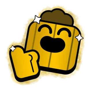 👍 faffe471 Spike Brawl Stars brawl stars, cactus, spike, jeu vidéo, personnage whatsapp sticker