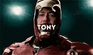 🙃 54dc98fb Tony Stark TONY 钢铁侠, 漫威, 超级英雄, 托尼·斯塔克 telegram sticker