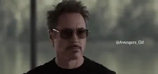 🙃 7daedd81 Tony Stark Avengers @Avengers_Gif 钢铁侠, 托尼·斯塔克, 漫威, 复仇者联盟, 超级英雄 telegram sticker