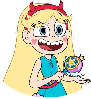 Звёздочка Баттерфляй telegram stickers