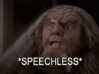 😶 b4deff9b SPEECHLESS без слов, выражение, реакция, неверие, изумление whatsapp sticker