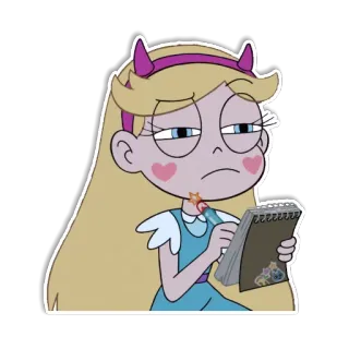 😑 4176810b Star Butterfly Star vs. the Forces of Evil desenho animado, personagem, série de TV, animado, mágico telegram sticker