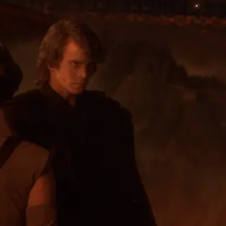 💫 093149ba Anakin Skywalker Star Wars anakin skywalker, star wars, jedi, la venganza de los sith, escena de película telegram sticker