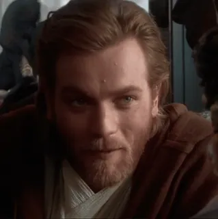 💫 359c8645 Obi-Wan Kenobi Star Wars Obi-Wan Kenobi, Star Wars, Jedi, Ewan McGregor, Película, Personaje telegram sticker