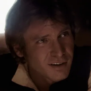 💫 8607056e Han Solo Star Wars Han Solo, Star Wars, Harrison Ford, Ciencia ficción, Ópera espacial, Personaje de película, Contrabandista telegram sticker
