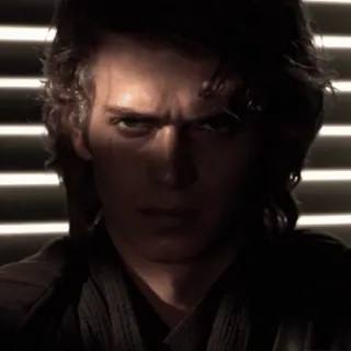 💫 8c2f2c91 Anakin Skywalker Star Wars Anakin Skywalker, Star Wars, Hayden Christensen, Lado Oscuro, Ira, Jedi telegram sticker