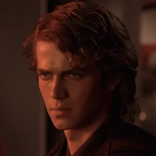 💫 9c9579eb Anakin Skywalker Star Wars Anakin Skywalker, Star Wars, Hayden Christensen, Jedi, Sith, Darth Vader telegram sticker