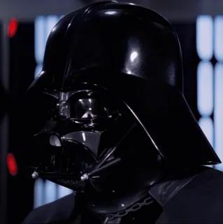 💫 a9553342 Darth Vader Star Wars Darth Vader, Star Wars, Ciencia ficción, Villano, Casco, Película telegram sticker