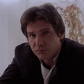 💫 d26cdbfb Han Solo Star Wars Han Solo, Star Wars, Harrison Ford, ópera espacial, ciencia ficción telegram sticker