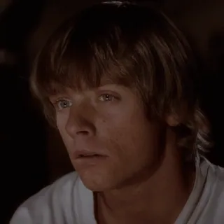 💫 fbe24e88 Luke Skywalker Star Wars Luke Skywalker, Star Wars, Mark Hamill, película, ciencia ficción telegram sticker