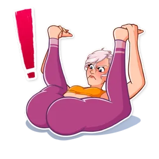 Stay Fit telegram stickers