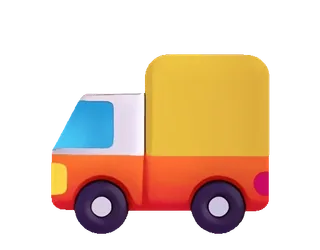 🚚 189e23a0 truk, mainan, kendaraan, transportasi, kartun, warna-warni telegram sticker