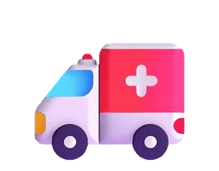 🚑 56dc69a0 ambulans, darurat, medis, transportasi, kendaraan, rumah sakit, pertolongan pertama telegram sticker