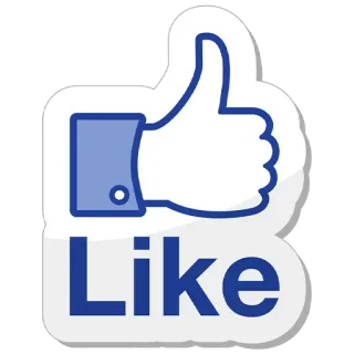 ✌️ 3153a5c6 Like Lubię to, Kciuk w górę, Akceptacja, Media społecznościowe, Pozytywny, Zgadzam się whatsapp sticker